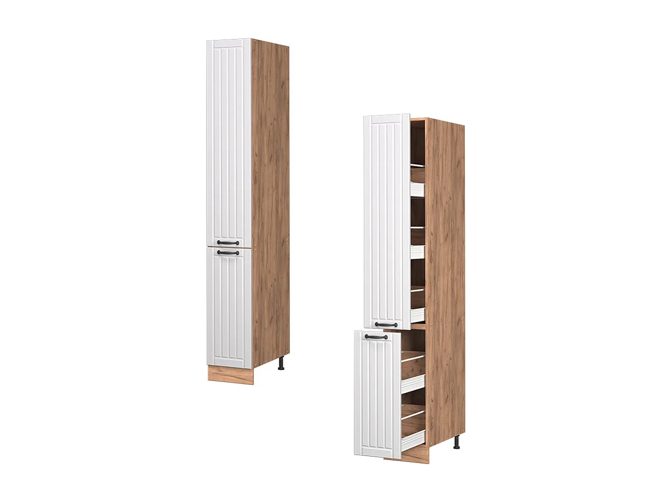 Armario de farmacia blanco casa de campo 30x58x206.8 fame-line