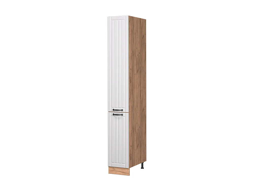 Meuble haute de cuisine blanc campagne 30x58x206.8 fame-line