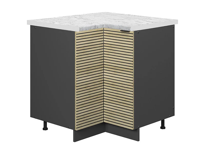 Meuble dangle panneau en chêne 80.5x60x82 fame-line