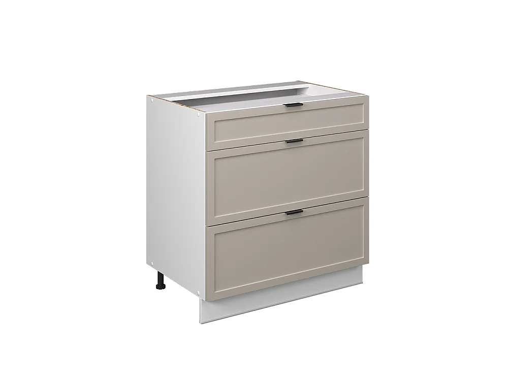Meuble cuisine grisbeige 80x60x82 fame-line