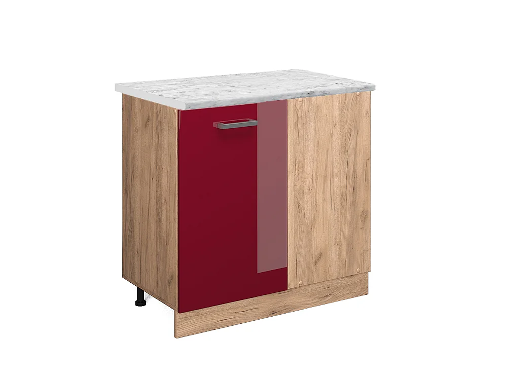 Meuble dangle rouge brillant 86x60x81.6 r-line