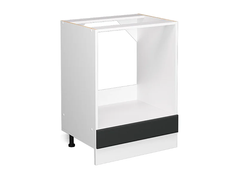 Meuble pour four anthracite campagne 60x46x81.6 r-line