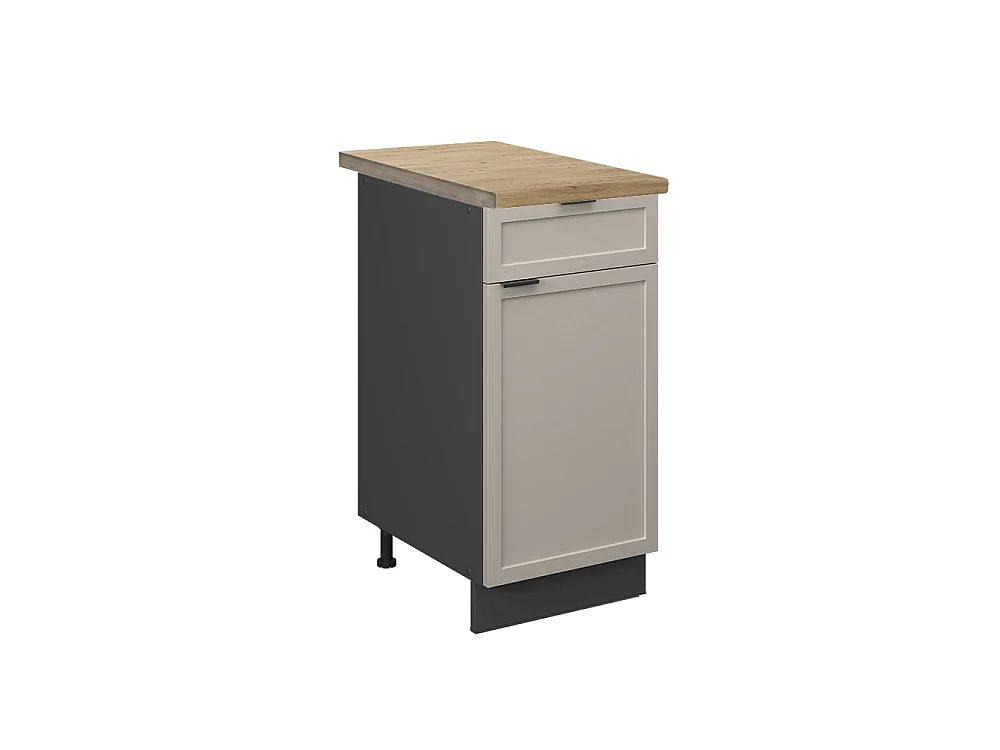 Meuble cuisine grisbeige 40x60x82 fame-line