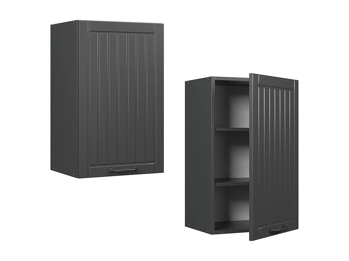 Armario colgante gris oscuro 45x34.1x72 fame-line