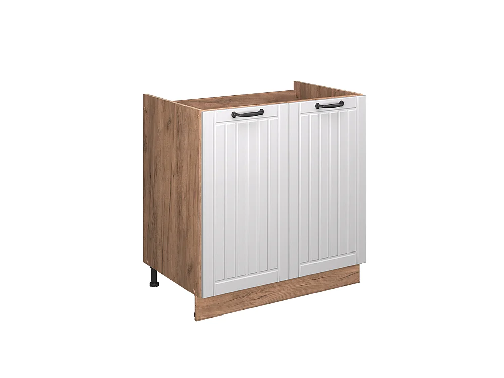 Sink base cabinet white country house 80x60x82 fame-line