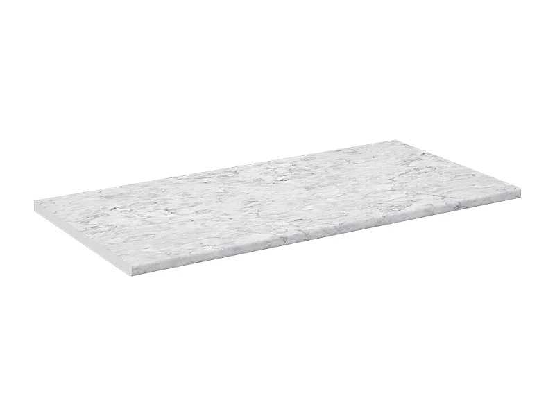 Encimera de cocina blanco/mármol 120x60x2.8 r-line