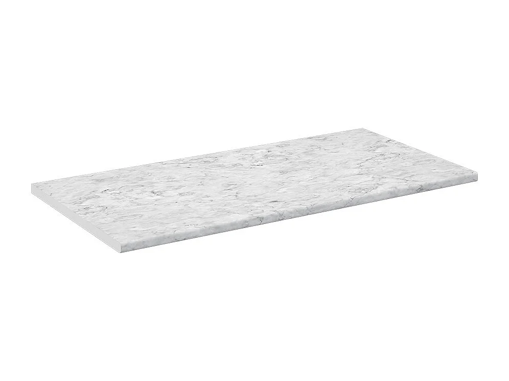 Plan de travail cuisine blanc/marbre 120x60x2.8 r-line