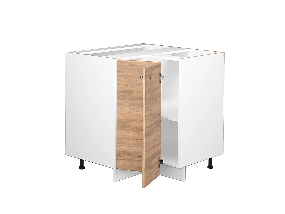 Hörnunderskåp goldkraft ek 80.5x60x82 fame-line