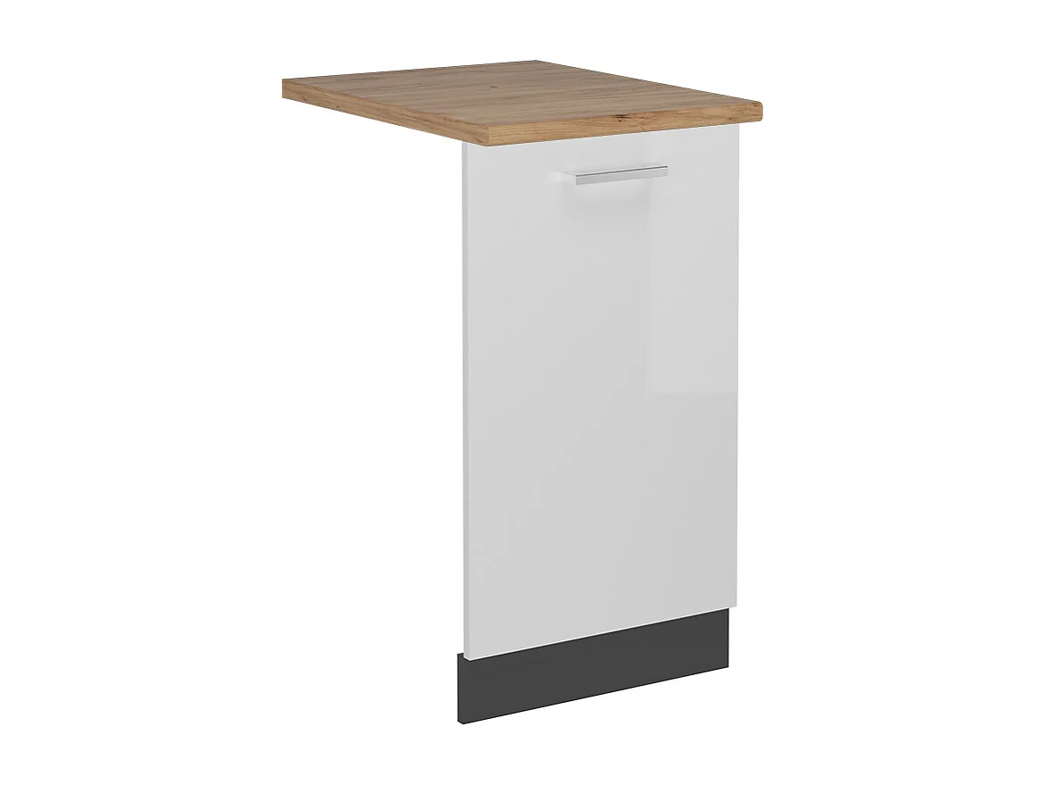 Façade blanc haute brillance 45x1.6x81.8 r-line