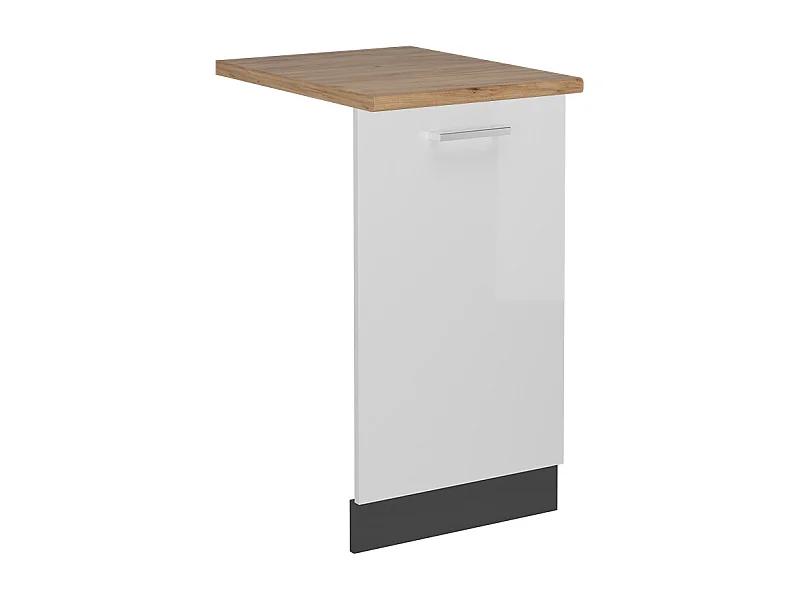 Façade blanc haute brillance 45x1.6x81.8 r-line