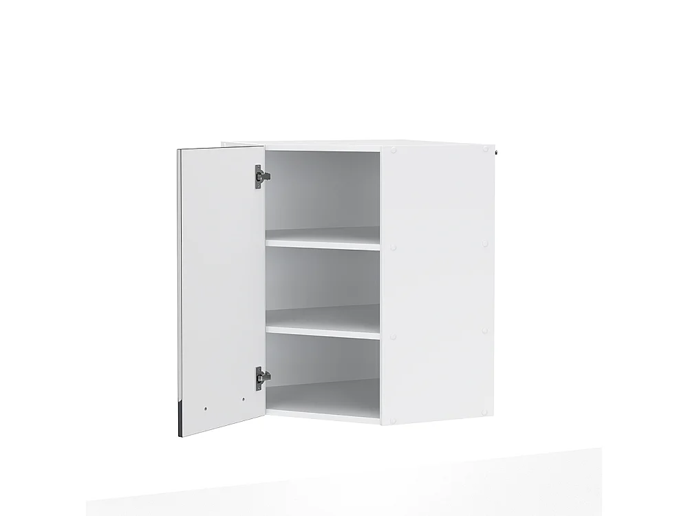 Eckhängeschrank anthrazit hochglanz 57x34.1x72 fame-line