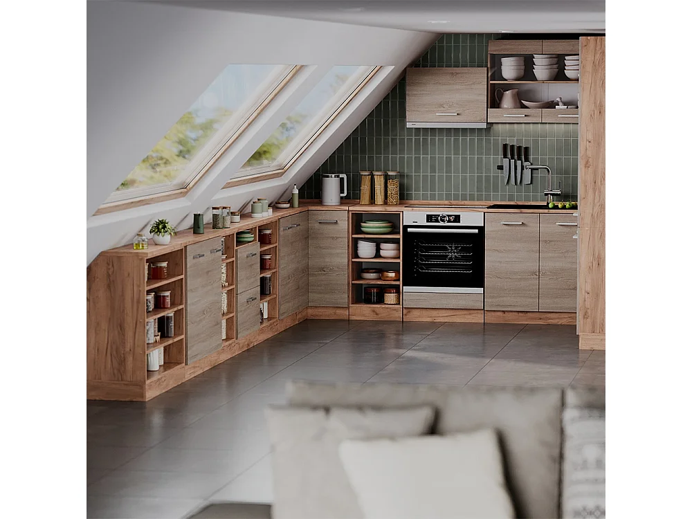 Meuble sous pente sonoma 80x46x81.6 r-line
