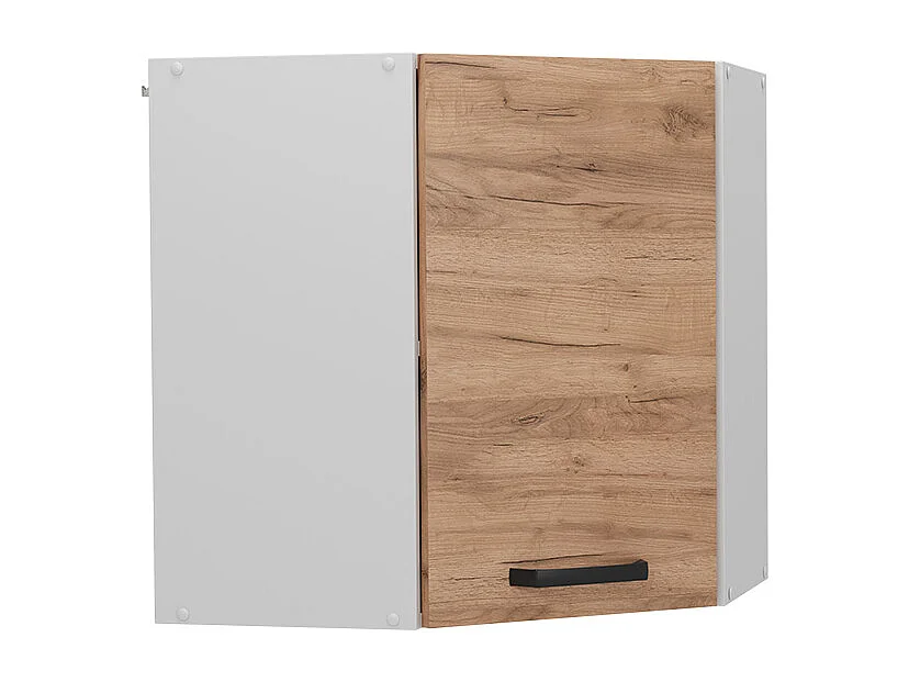 Armario colgante de esquina roble dorado 57x34.1x60 r-line