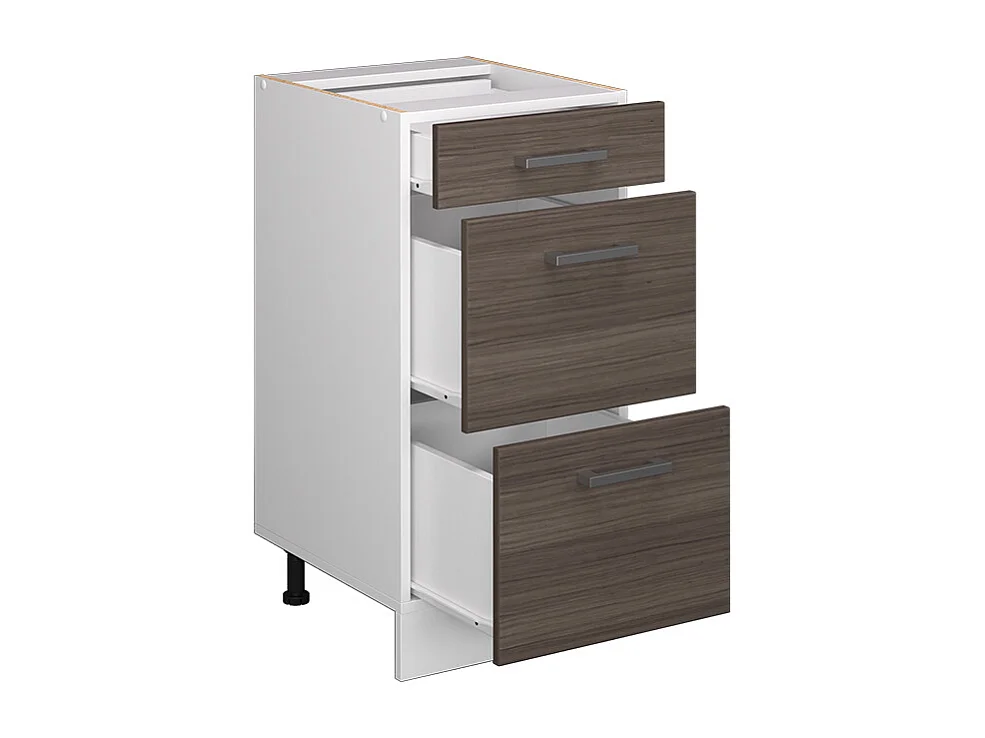 Meuble cuisine gris noble 40x46x81.6 r-line