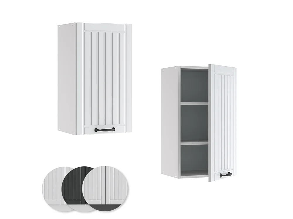 Hangkast wit landhuis 40x34.1x72 fame-line