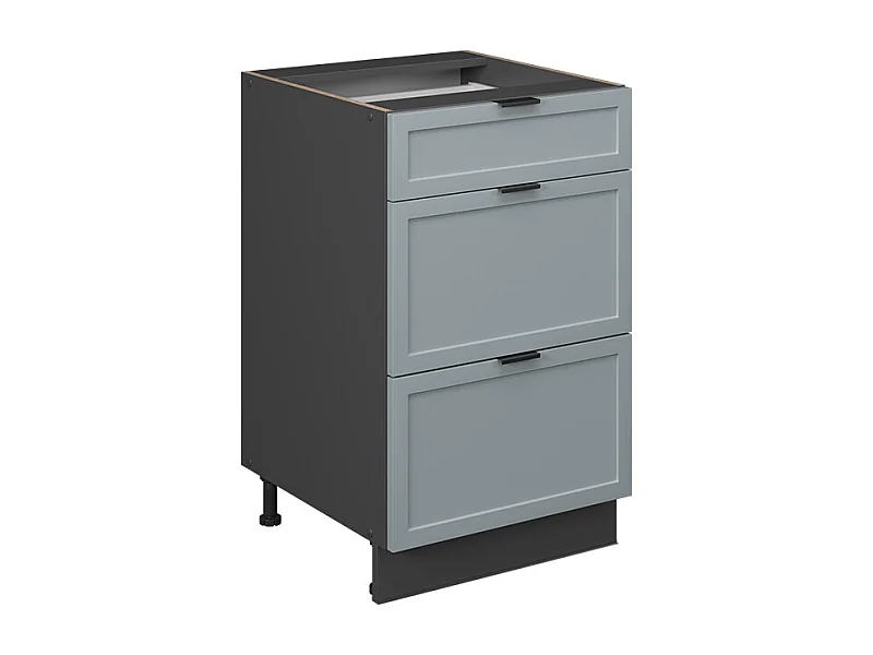 Szafka dolna do kuchni jasnoniebiesko-szary 50x51.6x82 fame-line