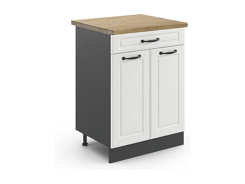 Szafka dolna do kuchni biały domek wiejski 60x60x81.6 r-line