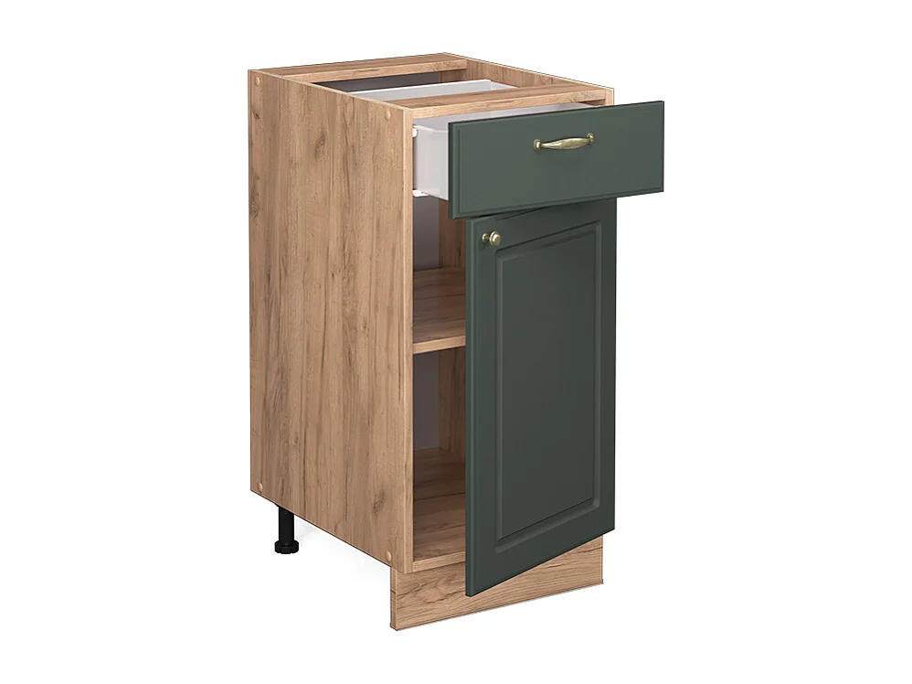 Meuble cuisine vert or campagne 40x60x82 fame-line