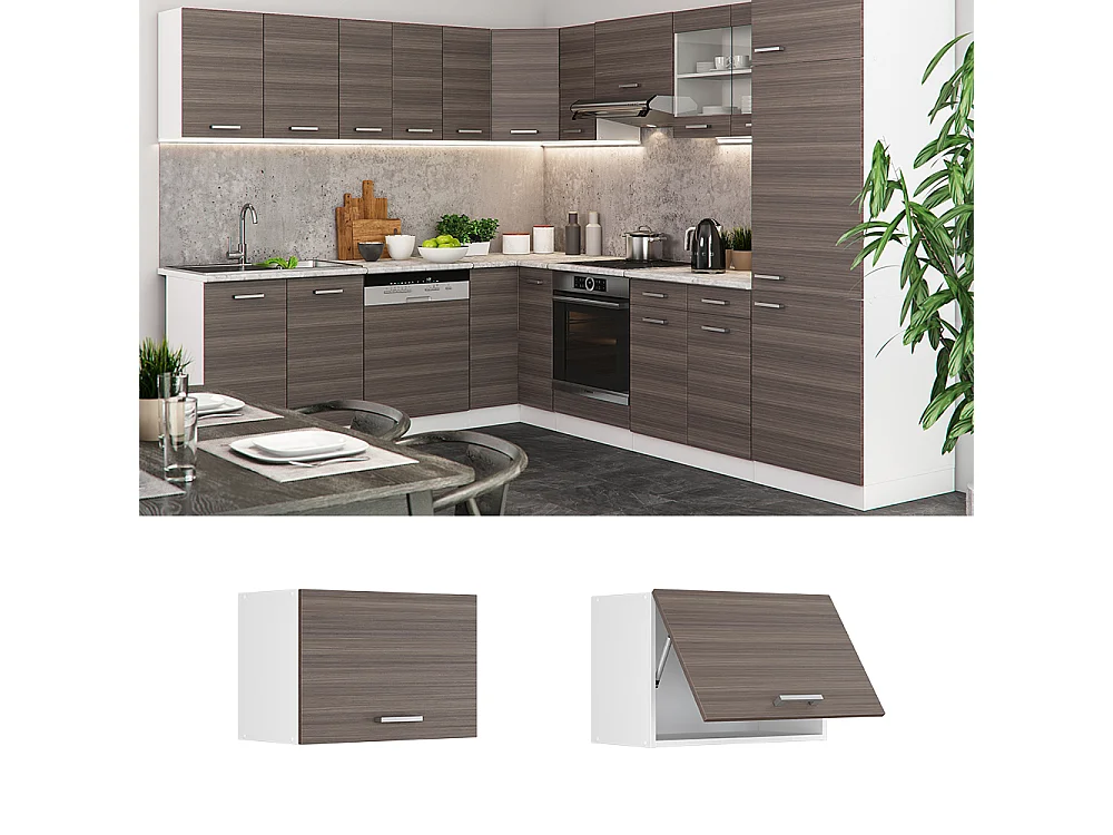 Armario colgante gris noble 60x31x40 r-line