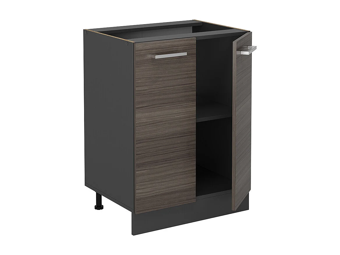 Keukenonderkast edel grijs 60x46x81.6 r-line