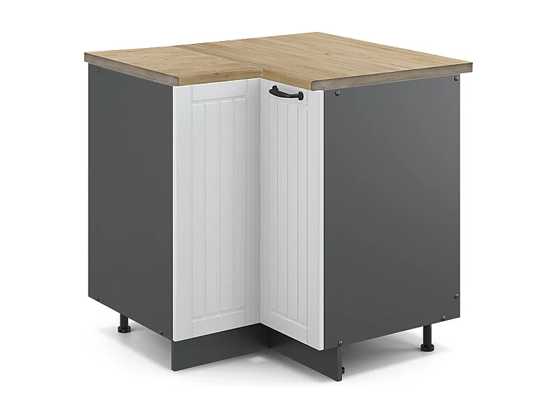 Meuble dangle blanc campagne 80.5x60x82 fame-line