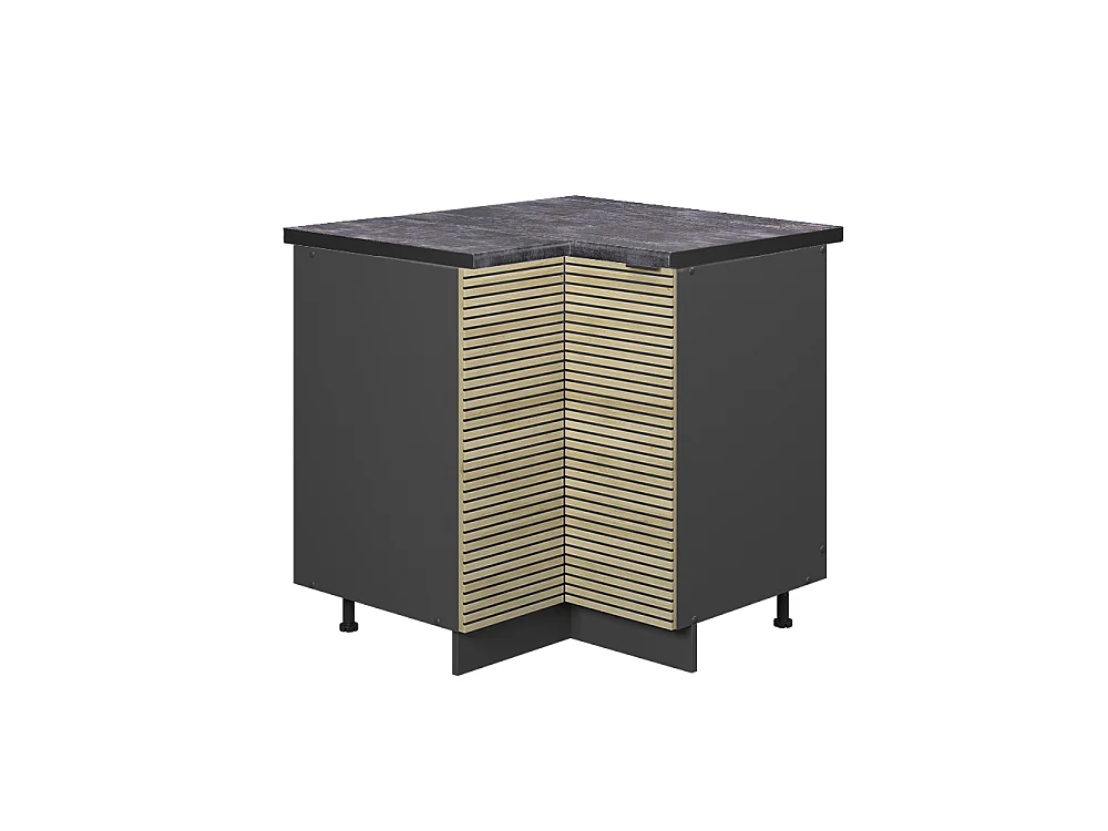 Meuble dangle panneau en chêne 80.5x60x82 fame-line