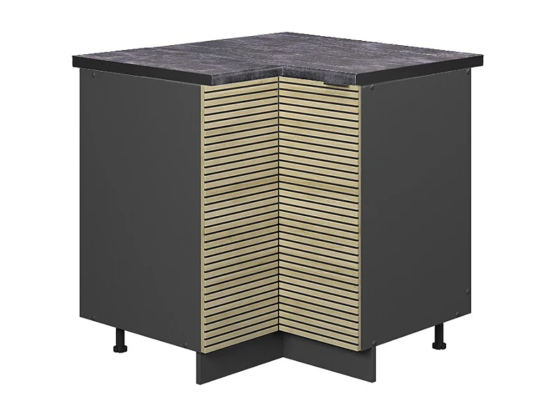 Meuble dangle panneau en chêne 80.5x60x82 fame-line