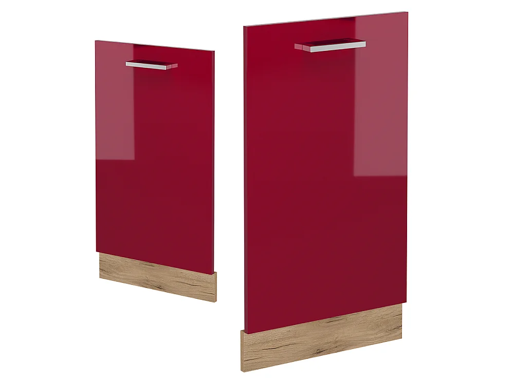 Front panel red high gloss 45x1.6x81.8 r-line