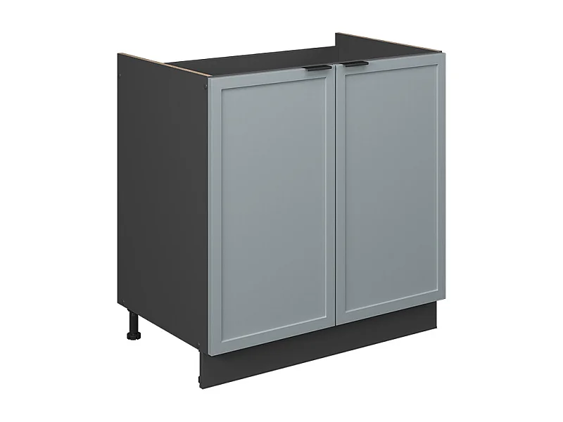 Szafka pod zlew jasnoniebiesko-szary 80x51.6x82 fame-line
