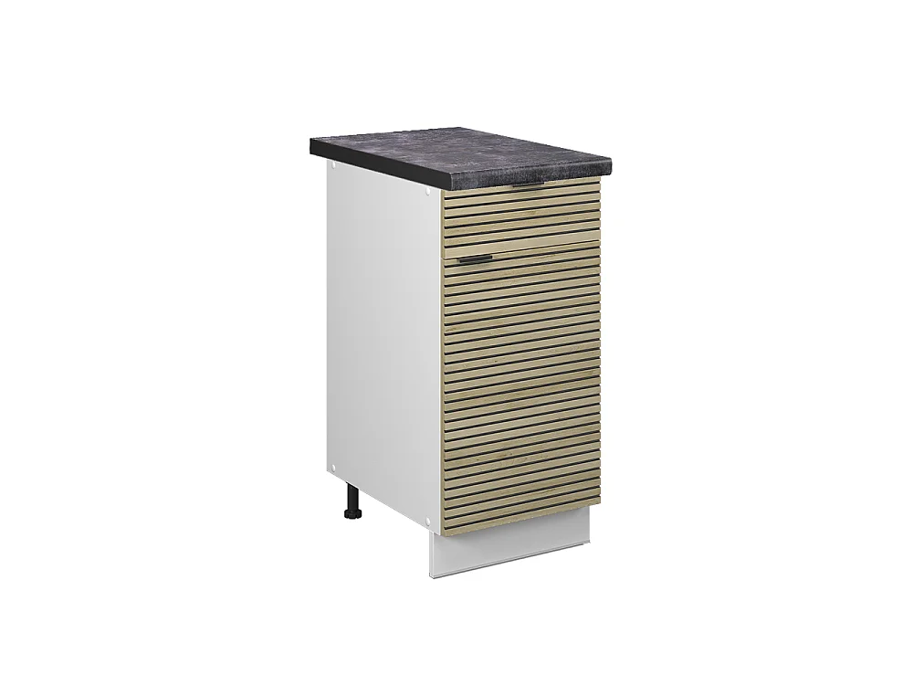 Meuble cuisine panneau en chêne 40x60x82 fame-line