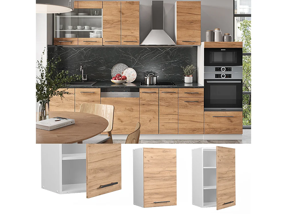 Armario colgante roble dorado 45x34.1x72 fame-line