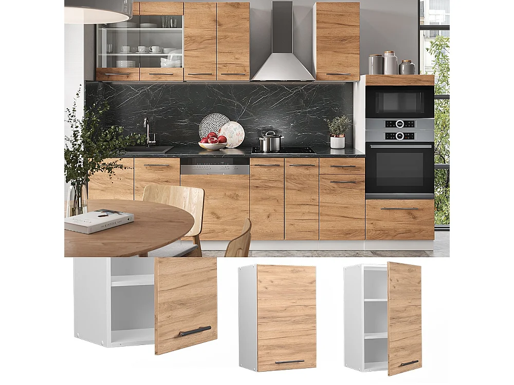 Pensile da cucina Rovere dorato 45x34.1x72 fame-line