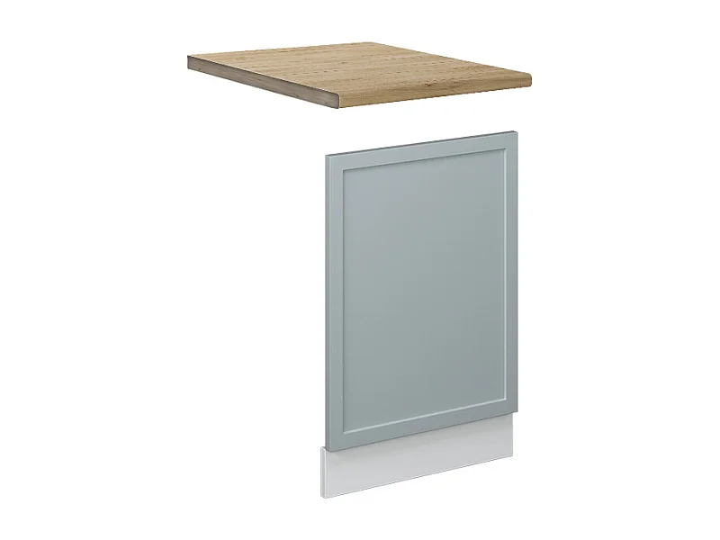 Panel frontal azul claro-gris 45x1.6x67.4 fame-line