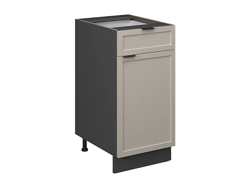 Meuble cuisine grisbeige 40x51.6x82 fame-line