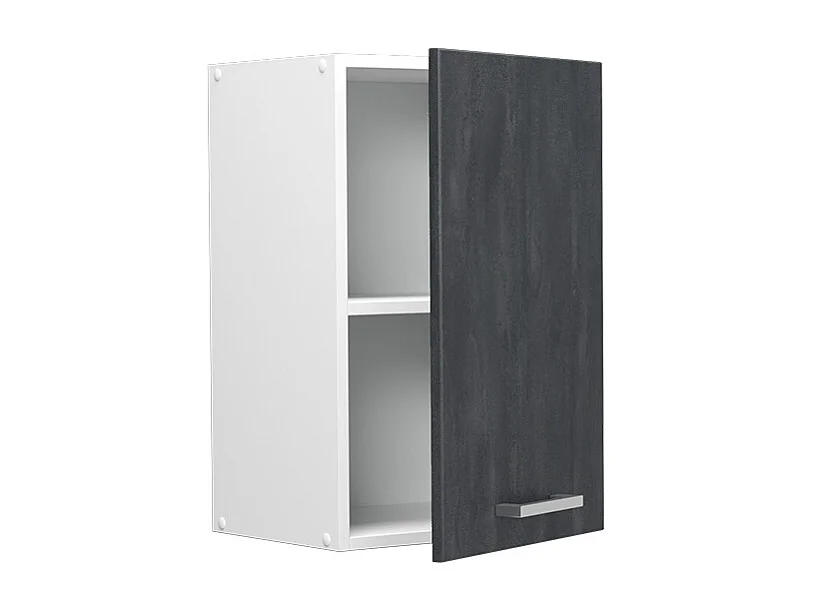 Armario colgante hormigón negro 40x31x60 r-line