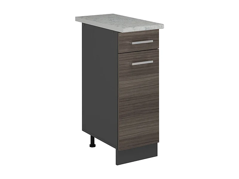 Küchenunterschrank edelgrau 30x60x81.6 r-line