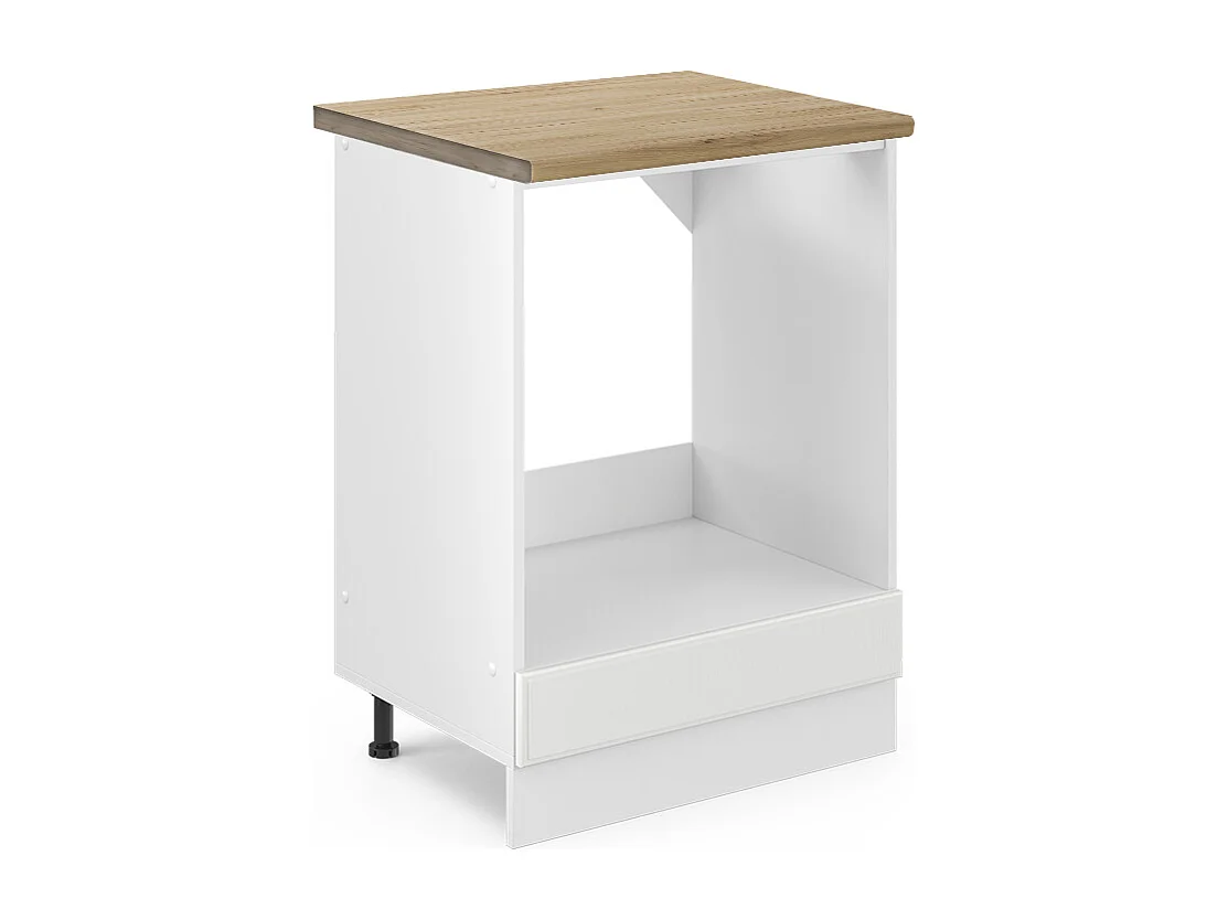 Armario para horno empotrado blanco casa de campo 60x60x81.6 r-line