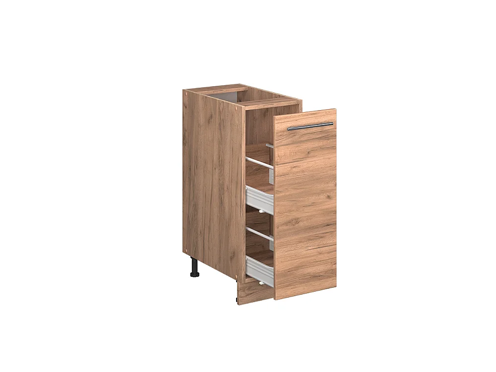 Pharmacy cabinet gold power oak 30x51.6x82 fame-line