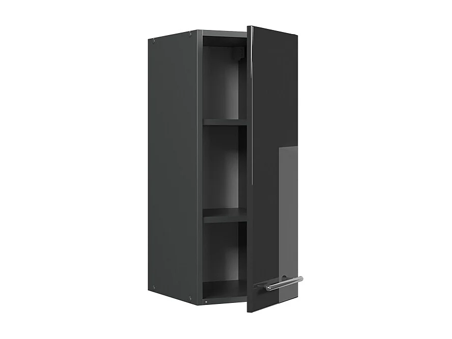 Armario colgante antracita alto brillo 30x34.1x72 fame-line