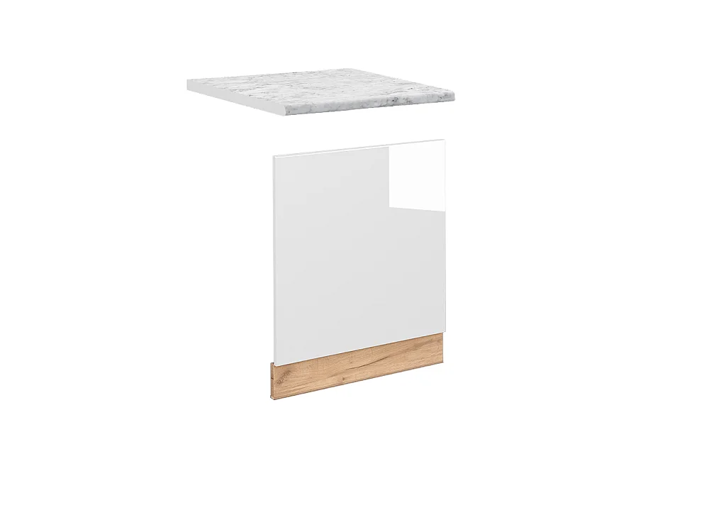 Pannello frontale bianco lucido 60x1.6x67.4 fame-line