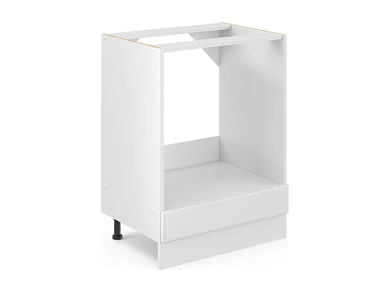 Mobile per forno da incasso bianco casa di campagna 60x46x81.6 r-line