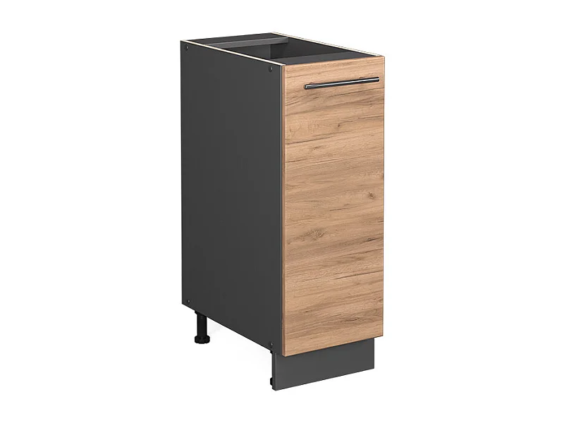 Meuble de cuisine chêne de force doré 30x51.6x82 fame-line