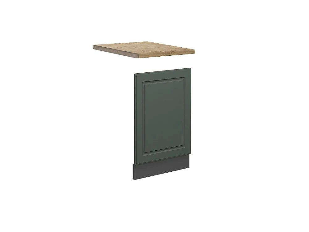 Frontpanel grönt och guld lanthus 45x1.6x67.4 fame-line