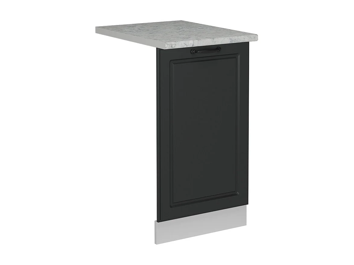 Façade de lave-vaisselle anthracite campagne 45x1.6x81.8 r-line