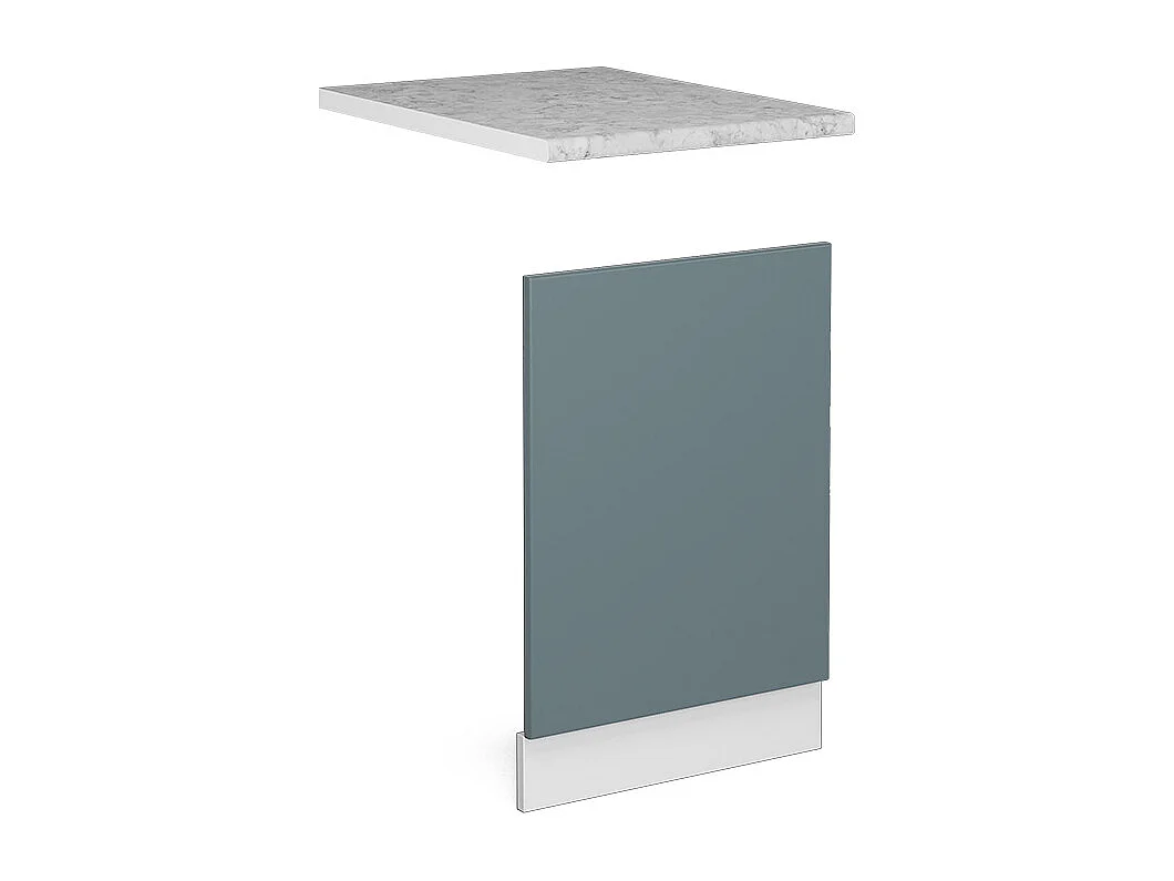 Pannello frontale grigio-blu 45x1.6x57.2 r-line