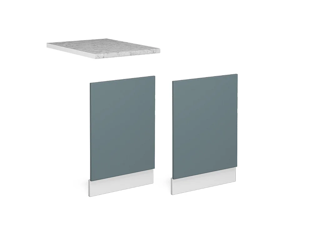 Front panel blue-grey 45x1.6x57.2 r-line
