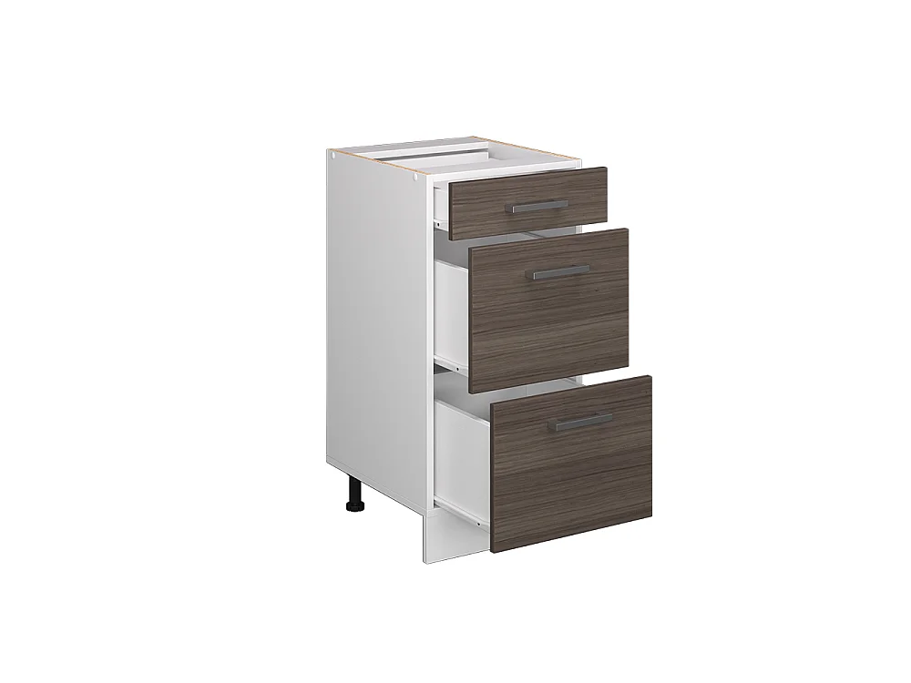 Mueble bajo de cocina gris noble 40x60x81.6 r-line