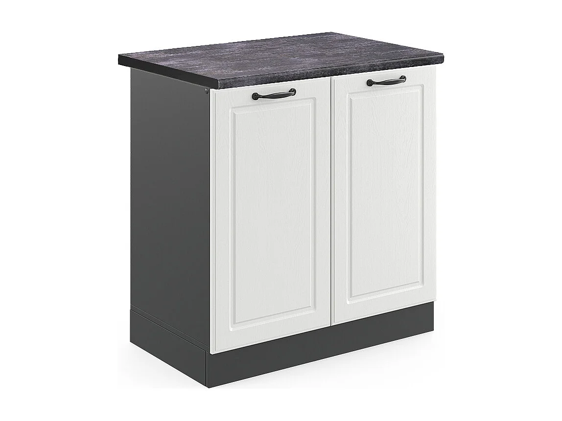 Mobile lavello cucina bianco casa di campagna 80x60x81.6 r-line