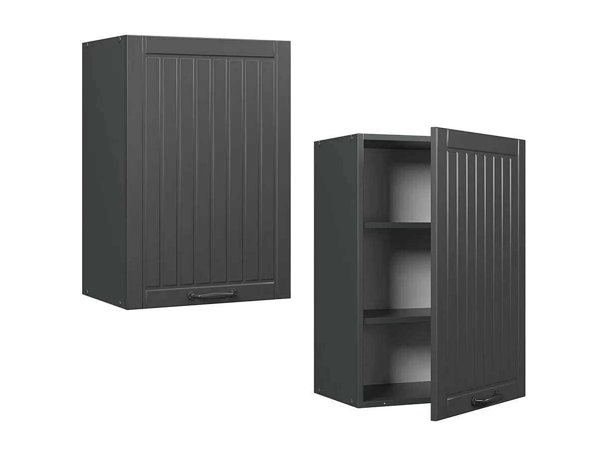 Armario colgante gris oscuro 50x34.1x72 fame-line