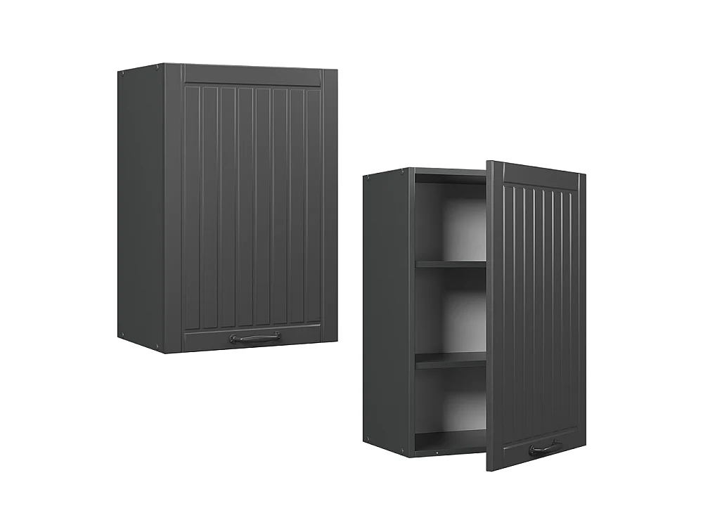 Hangkast donkergrijs 50x34.1x72 fame-line